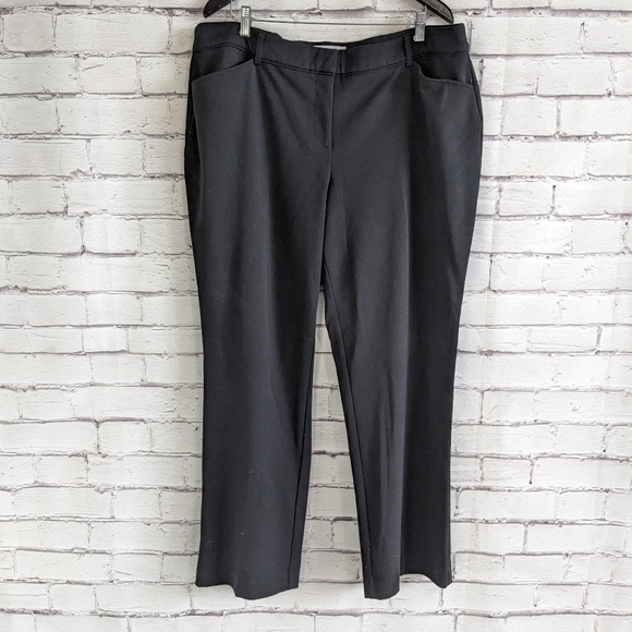 RICKI'S Curvy Fit Black Dress Pants - Picture 1 of 11